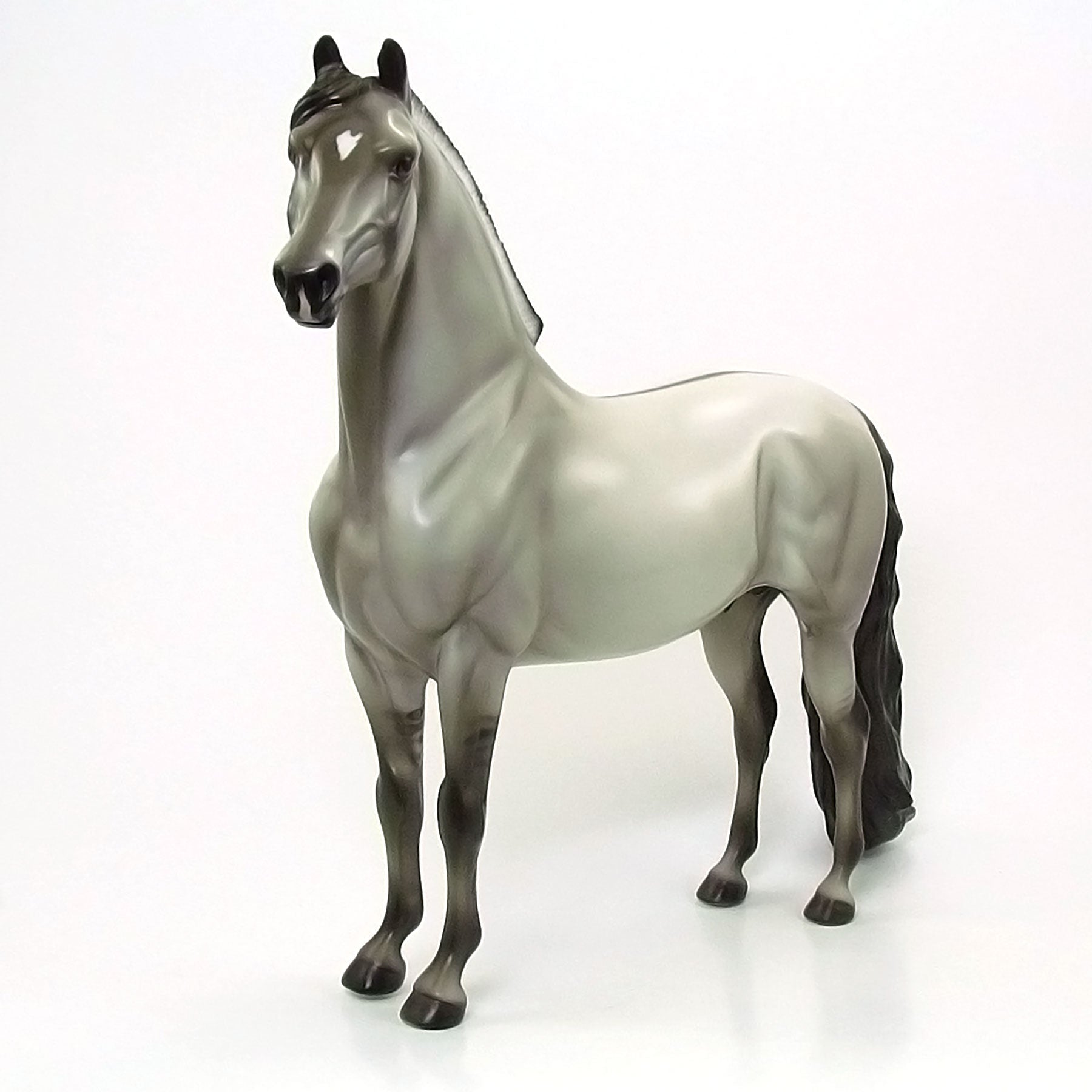 GREY GOOSE - OOAK Grey Dun Morgan Model Horse - 6/15