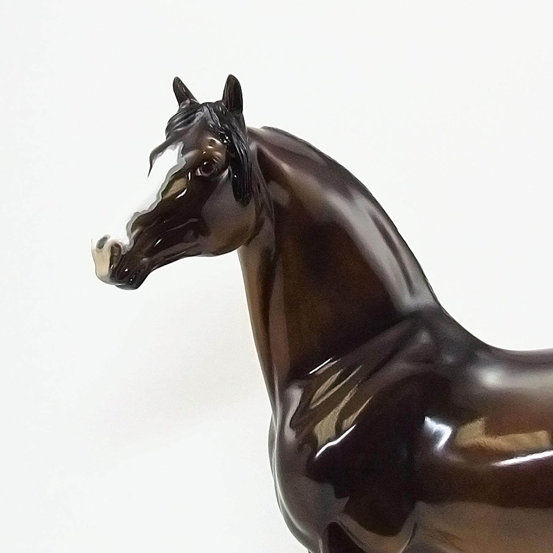 DARK DESIRE- OOAK Bay Morgan Model Horse - 6/15