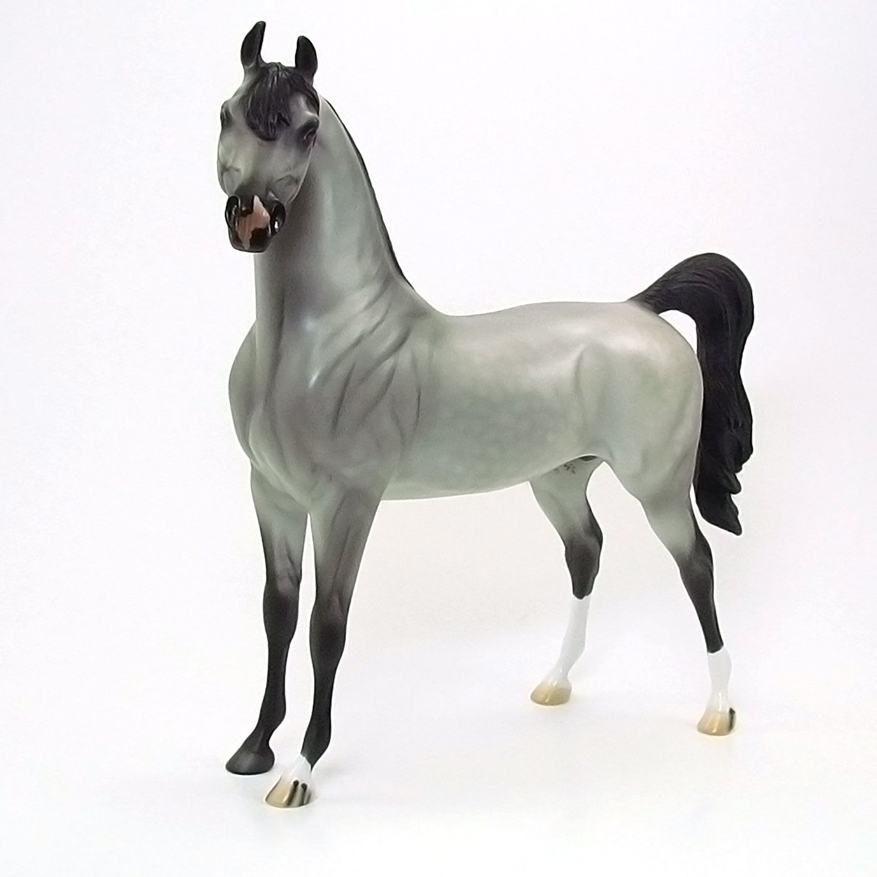 DIAMOND DUST - OOAK Dapple Grey Arabian Horse - 6/15