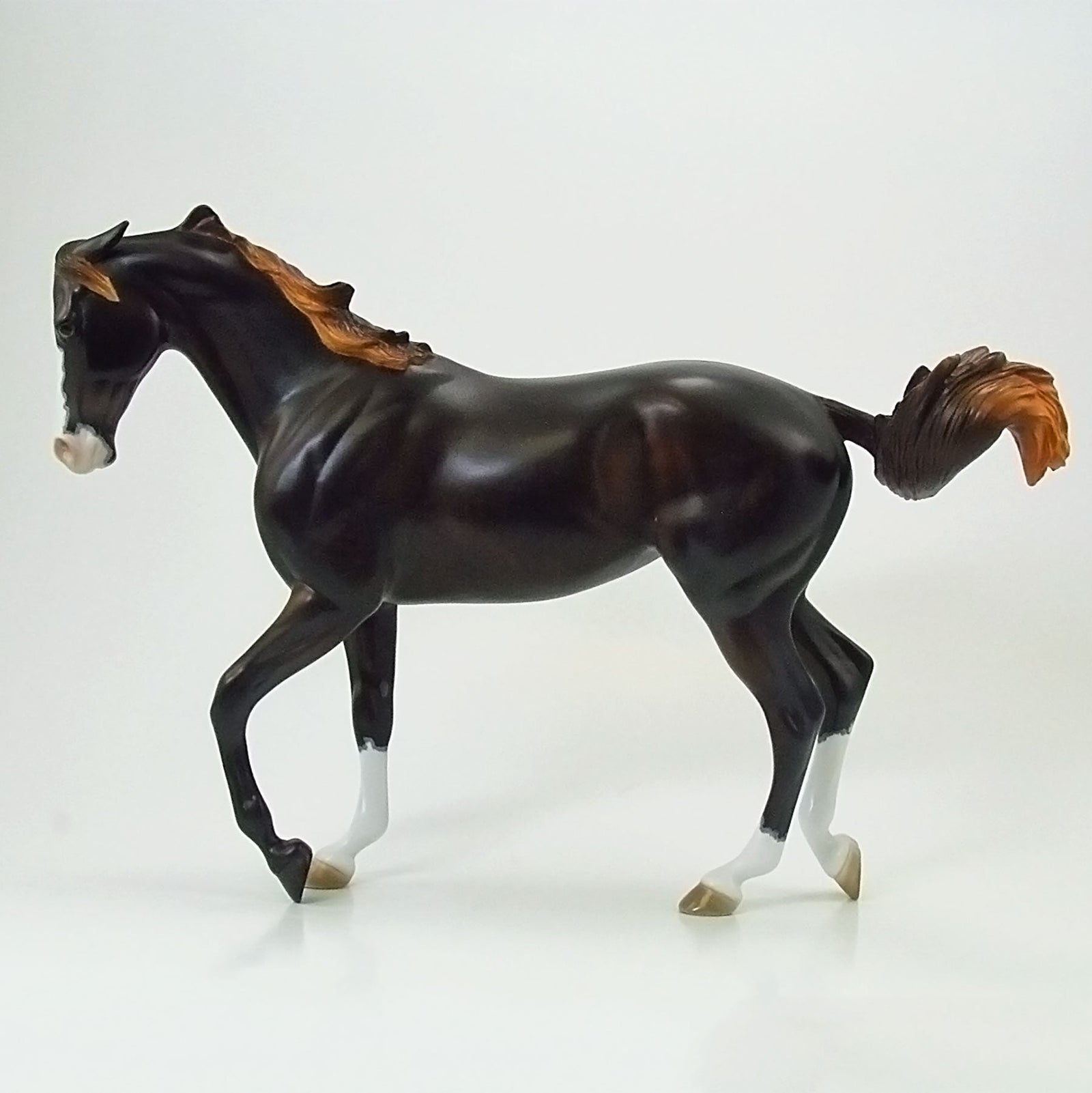 CHRISMA BABY - LE 6 Dark Chestnut W/ Dapples Thoroughbred 6/15