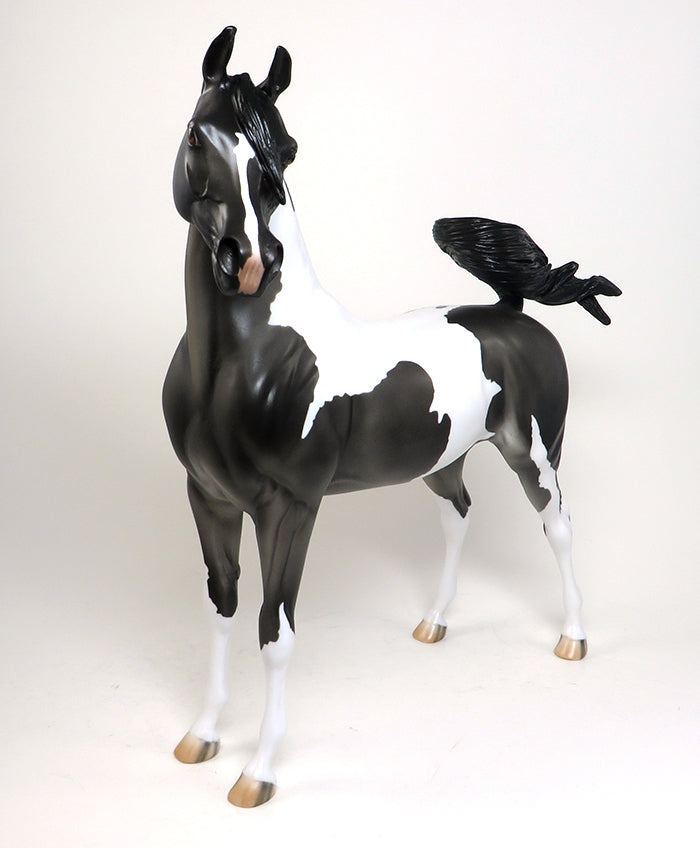 CLOSING TIME-LE-3-DARK GREY PAINT ARABIAN MODEL HORSE 12/30