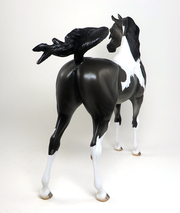 CLOSING TIME-LE-3-DARK GREY PAINT ARABIAN MODEL HORSE 12/30