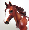 SMOKE N BANDITO-LE-4-CHESTNUT PAINT PALOUSE MODEL HORSE 12/30