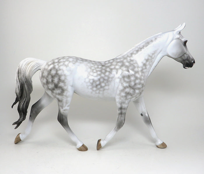 A WALK IN THE SKY-OOAK-DAPPLE GREY PALOUSE MODEL HORSE-BY SHERYL LEISURE 12/30