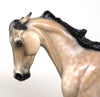 DIESEL ONLY-OOAK-BUCKSKIN THOROUGHBRED MODEL HORSE 12/30