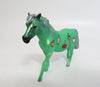 FRILL-OOAK GREEN DECORATOR PONY CHIP MODEL HORSE WHS 2017