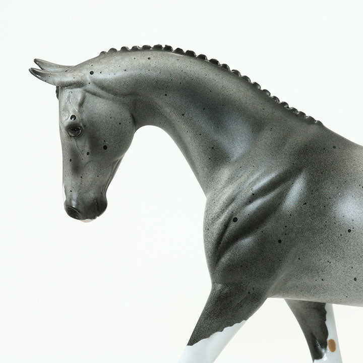 MR. HANDSOME - OOAK Gray Appaloosa Model Horse Pony 6/15