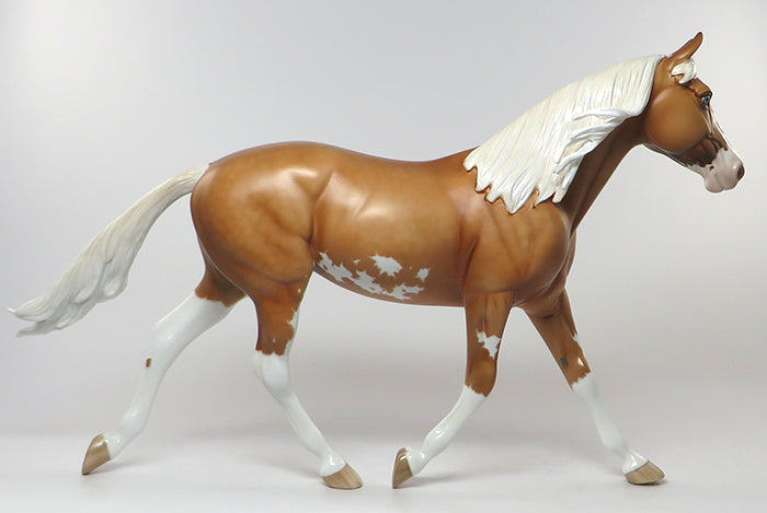 PS YOU ARE MY SUNSHINE-OOAK ETCHED PALOMINO PAINT PALOUSE MODEL HORSE 6/28