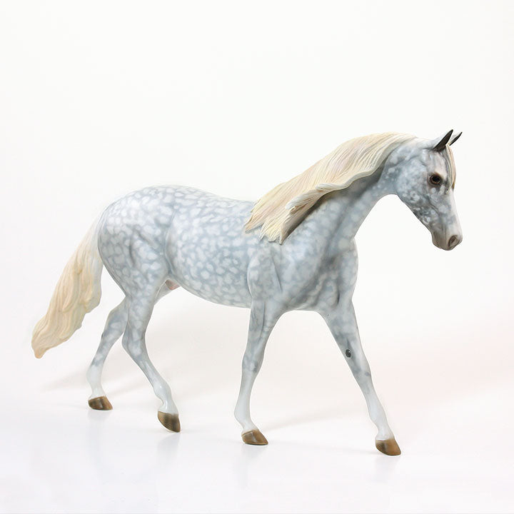 LACE UP MY RUNNING  SHOES - OOAK  Pony Dapple Gray  6/15