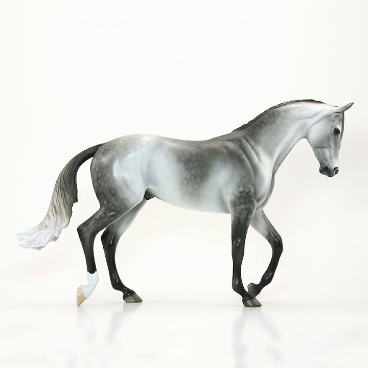 MOON DUST - OOAK Dapple Grey Thoroughbred 6/15