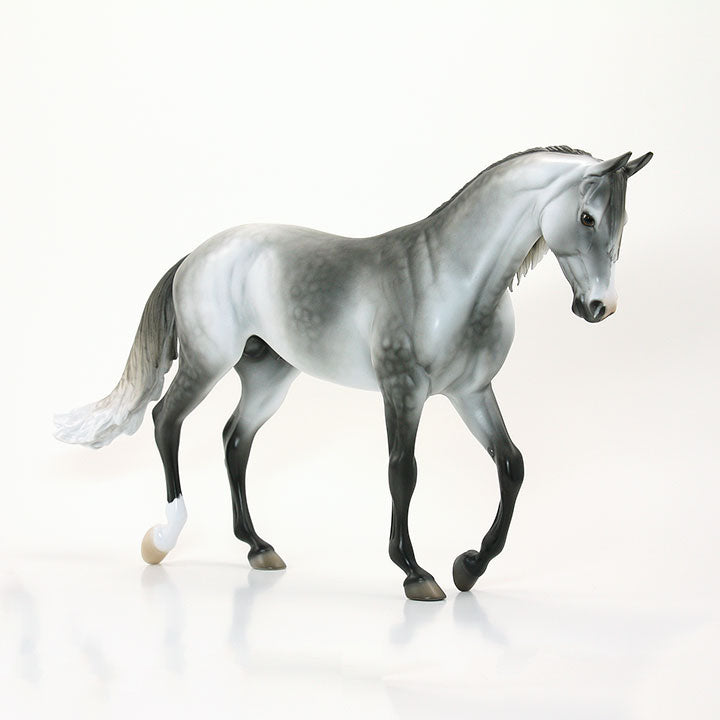 MOON DUST - OOAK Dapple Grey Thoroughbred 6/15