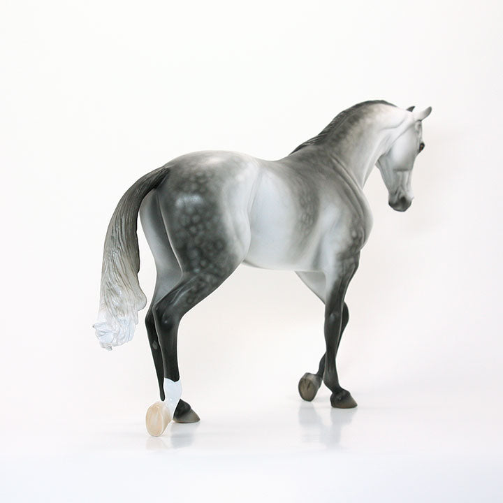 MOON DUST - OOAK Dapple Grey Thoroughbred 6/15