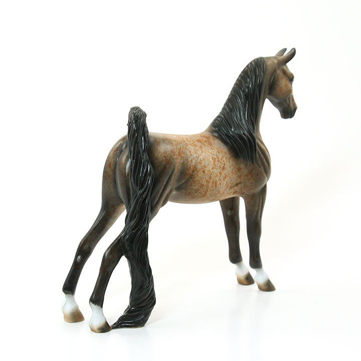 INFERNO - OOAK Appaloosa Saddlebred Model Horse Pebble - 6/15