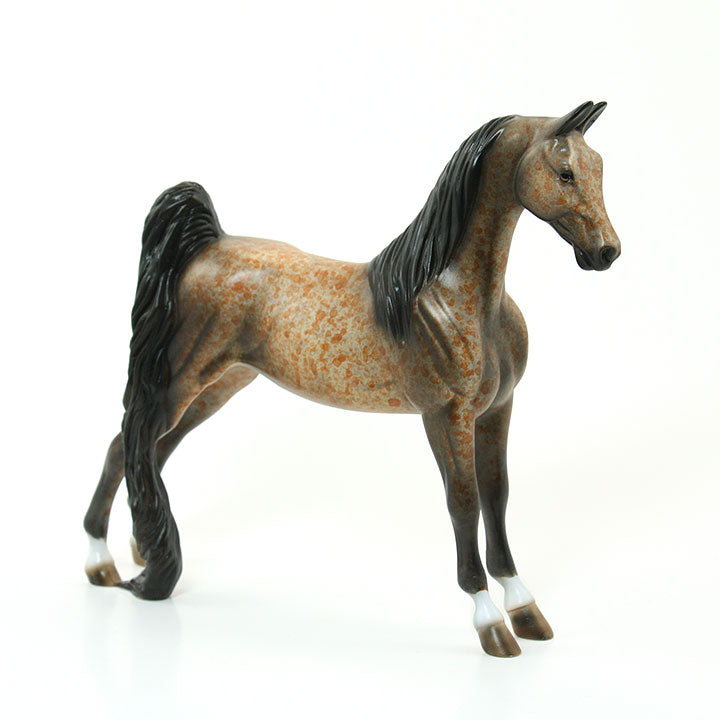 INFERNO - OOAK Appaloosa Saddlebred Model Horse Pebble - 6/15