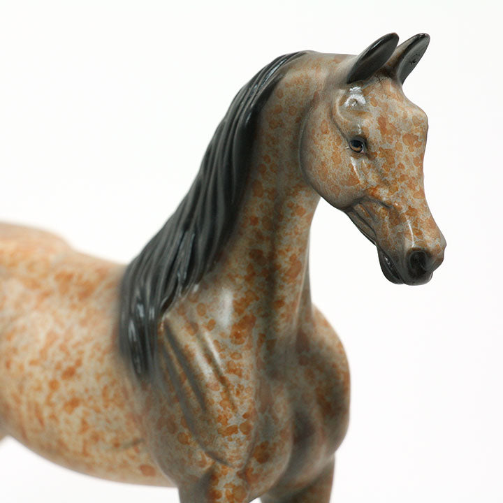 INFERNO - OOAK Appaloosa Saddlebred Model Horse Pebble - 6/15