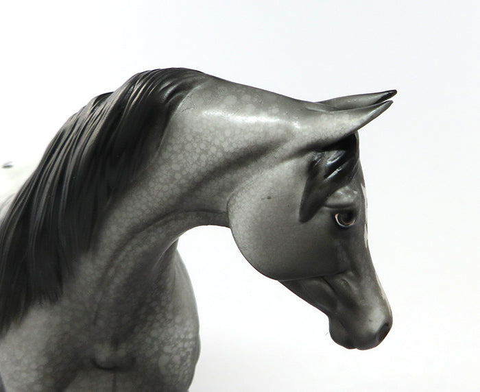 HONEY BUNCH-OOAK LEOPARD APPALOOSA ARABIAN PEBBLES MODEL HORSE 7/1