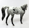CABARET-OOAK LOUD APPALOOSA ARABIAN MODEL HORSE 7/1