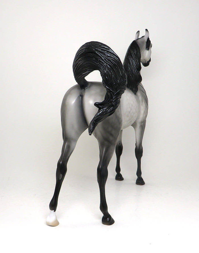 PANIC AT THE DISCO - LIMITED EDITION DAPPLE GREY ARABIAN MODEL HORSE - LE2 - 1/8