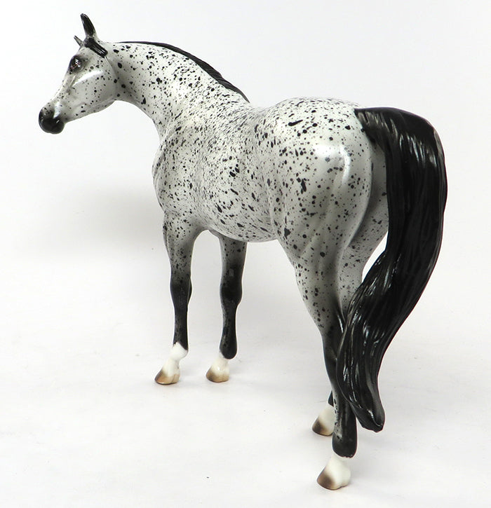 SUGAR PIE-OOAK LOUD LEOPARD APPALOOSA ARABIAN PEBBLES 7/1