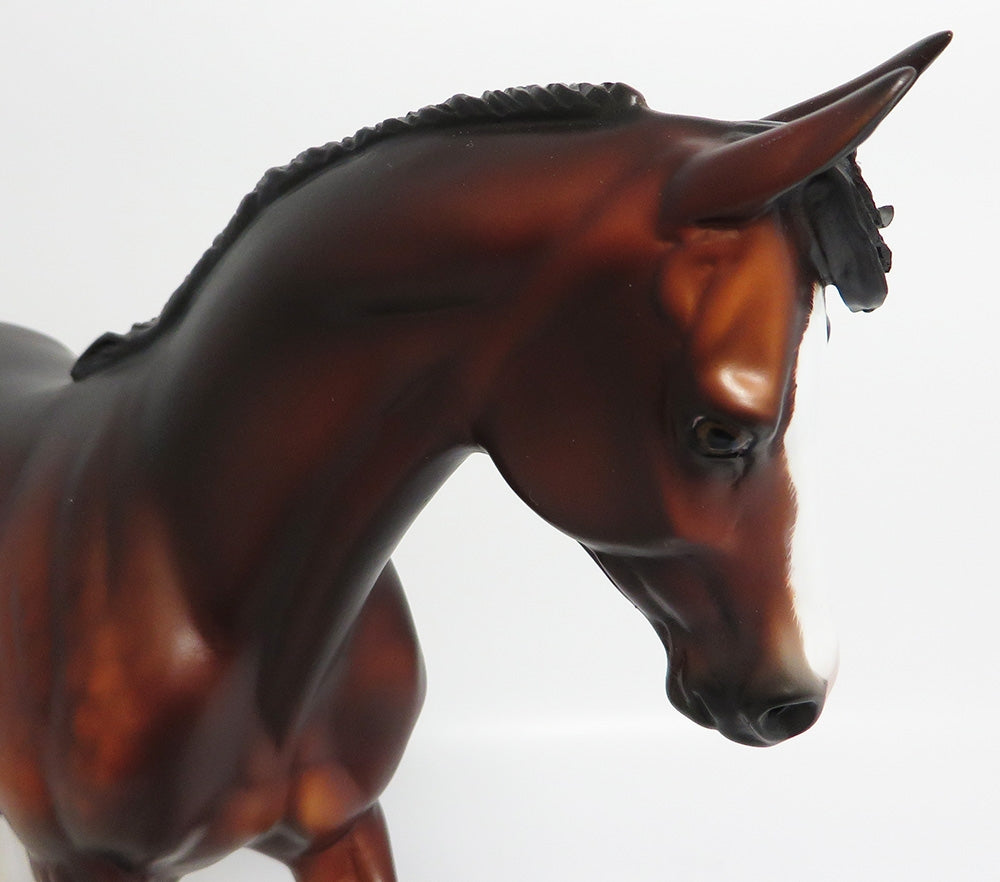 RADIO FLYER-OOAK CUSTOM DAPPLE BAY THROUGHBRED BY SHERYL LEISURE