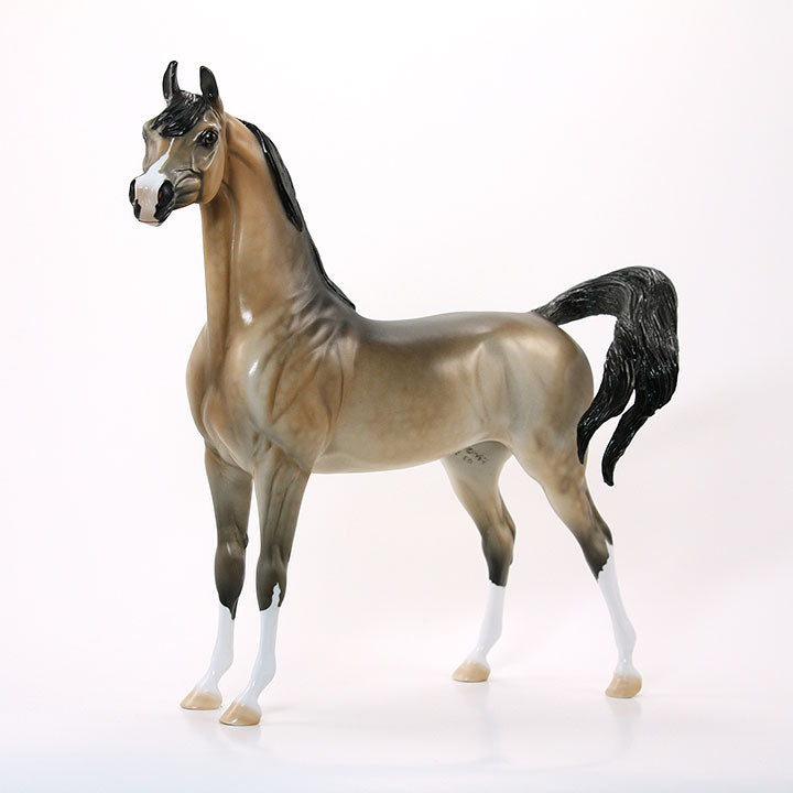 MEDUSA&#39;S MAJESTY - OOAK Sooty Buckskin Arabian 6/15