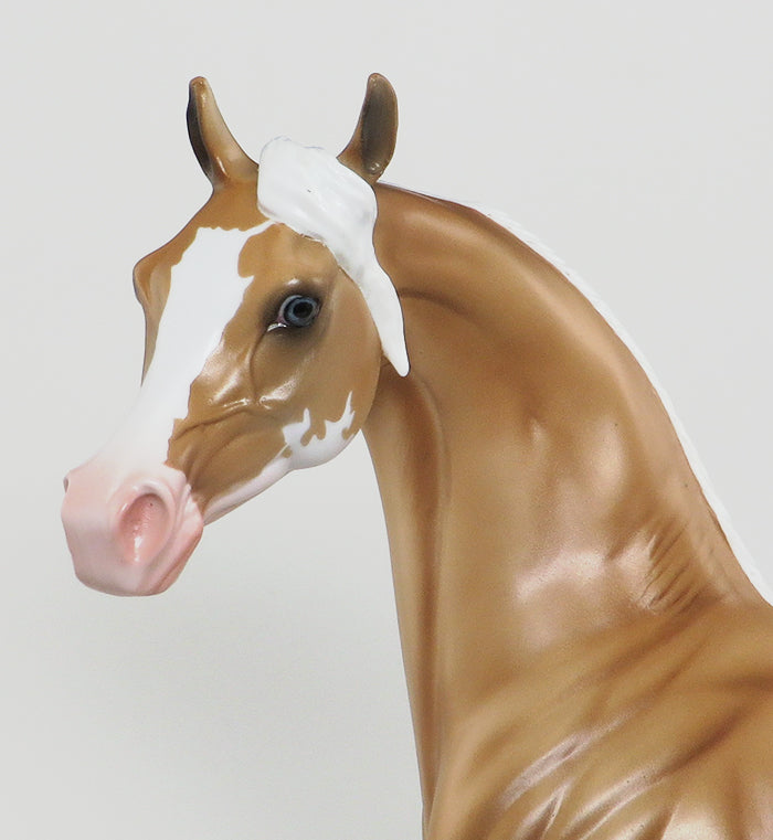 DANCE WITH ME - Sooty Palomino Paint Arabian Limited Edition Model Horse  - 11/27