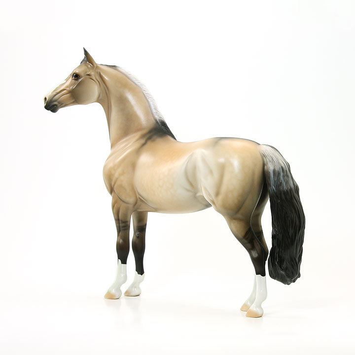 HE&#39;S EARNED HIS STRIPES - OOAK Frosted Dun Morgan 6/15