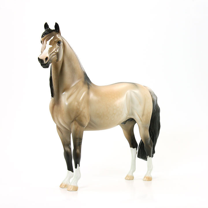 HE&#39;S EARNED HIS STRIPES - OOAK Frosted Dun Morgan 6/15