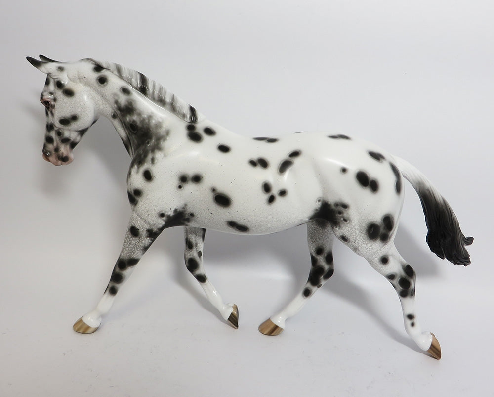 KANDILAND-OOAK CUSTOM BLACK LEOPARD PALOUSE BY SHERYL LEISURE