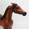 PUT AND TAKE-OOAK CUSTOM DAPPLE BAY ARABIAN BY SHERYL LEISURE