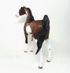 CURRIER-OOAK-BAY SABINO PINNED EAR ARABIAN MODEL HORSE 12/28