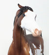 CURRIER-OOAK-BAY SABINO PINNED EAR ARABIAN MODEL HORSE 12/28