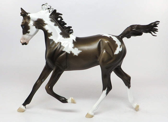 SIERRA DAWN-OOAK ETHCHED BROWN YEARLING MODEL HORSE 7/7