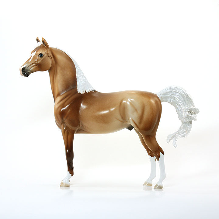THE GRADUATE - OOAK Palomino Morgan Model Horse - 5/15