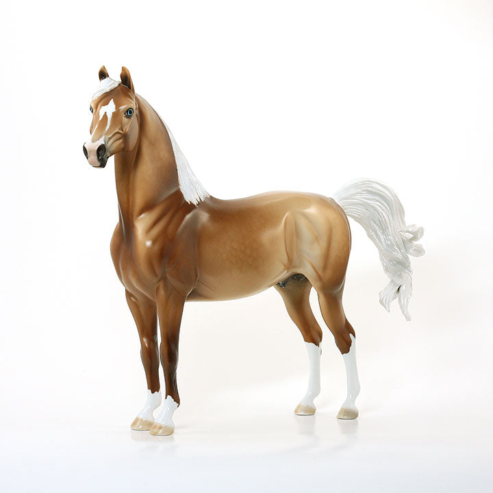 THE GRADUATE - OOAK Palomino Morgan Model Horse - 5/15
