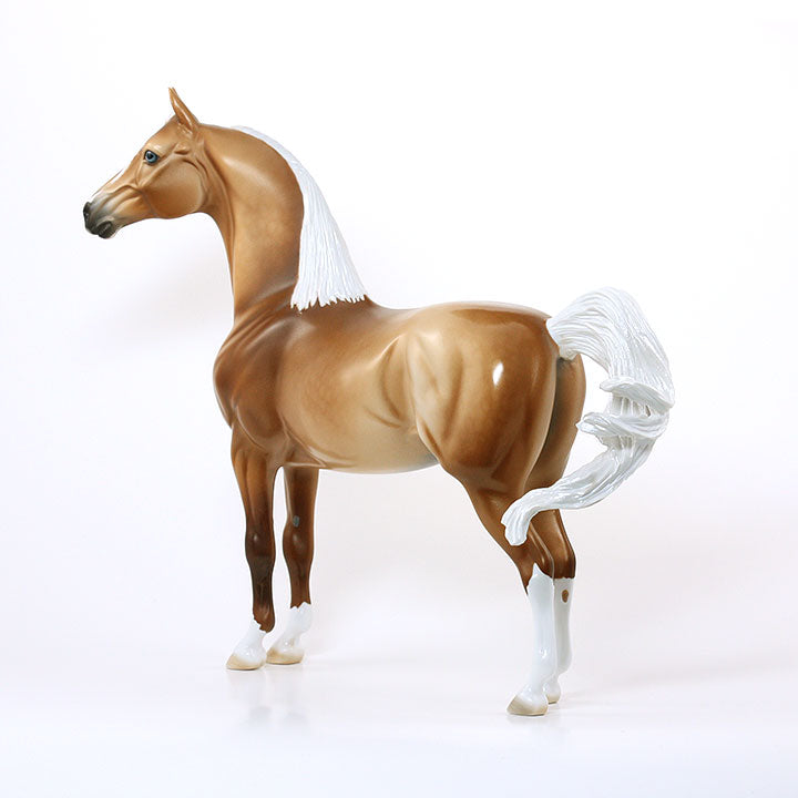 THE GRADUATE - OOAK Palomino Morgan Model Horse - 5/15