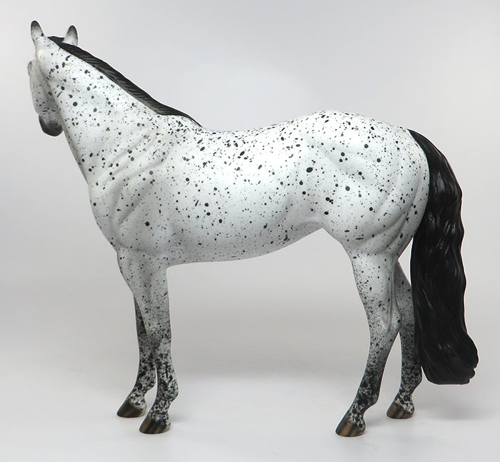 PHANTOM WIND-OOAK LOUD LEOPARD APPALOOSA ISH MODEL HORSE 7/7
