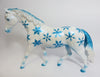 ICE QUEEN-OOAK SNOWFLAKE DECORATOR PONY MODEL HORSE WHS 2017