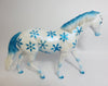 ICE QUEEN-OOAK SNOWFLAKE DECORATOR PONY MODEL HORSE WHS 2017