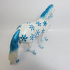 ICE QUEEN-OOAK SNOWFLAKE DECORATOR PONY MODEL HORSE WHS 2017