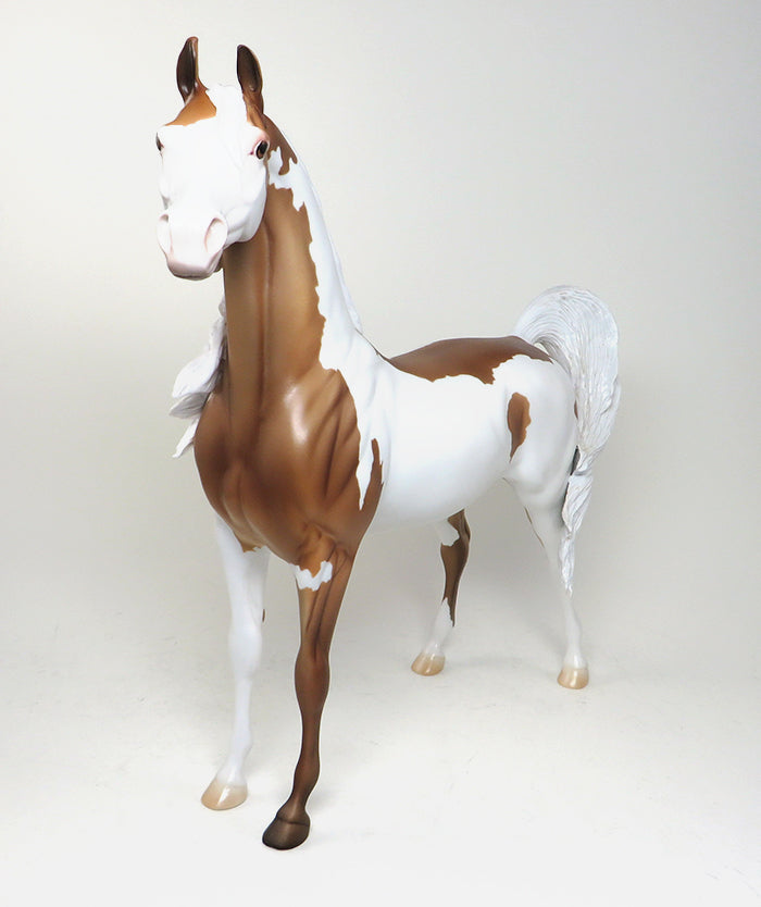 SUNRISE SUNSET - LIMITED EDITION PALOMINO PAINT ARABIAN MODEL HORSE - LE3 - 1/18