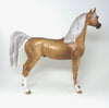 ENCHANTRESS PS - DAPPLE PALOMINO MODEL HORSE by SHERYL LEISURE - 1/11