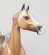 ENCHANTRESS PS - DAPPLE PALOMINO MODEL HORSE by SHERYL LEISURE - 1/11