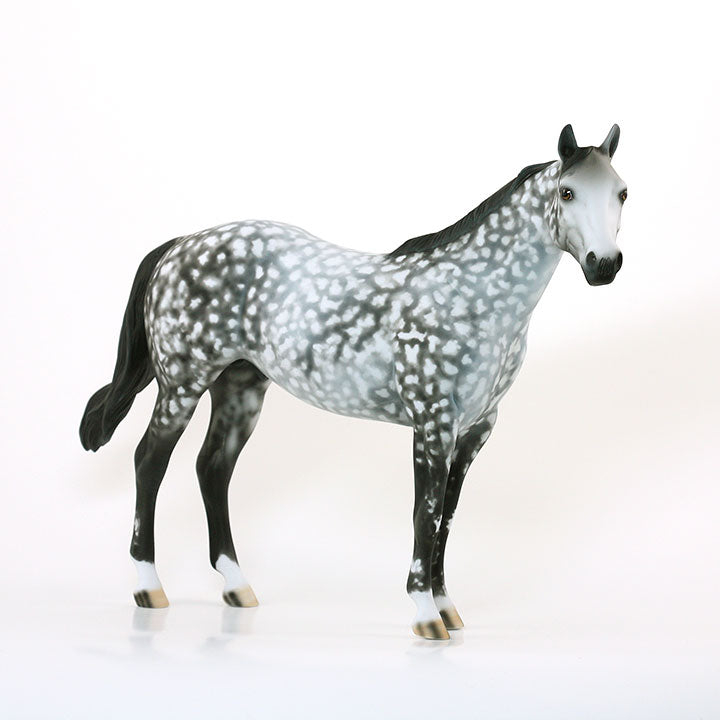 DREAM WEAVER FEVER - OOAK GREY STAR DAPPLED STOCK HORSE