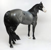 SPOOKY BLUE-OOAK BLUE ROAN ISH MODEL HORSE 7/7