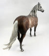 GASPAR-STAR DAPPLE ROSE GREY ISH MODEL HORSE BY SHERYL LEISURE 12/13