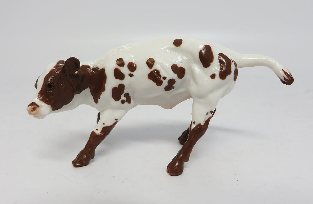 BOLTER-OOAK BROWN SPECKLED COW WHS 2017