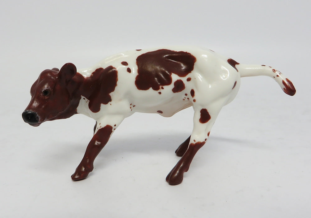 SIRIUS-OOAK BROWN SPECKLED COW WHS 2017