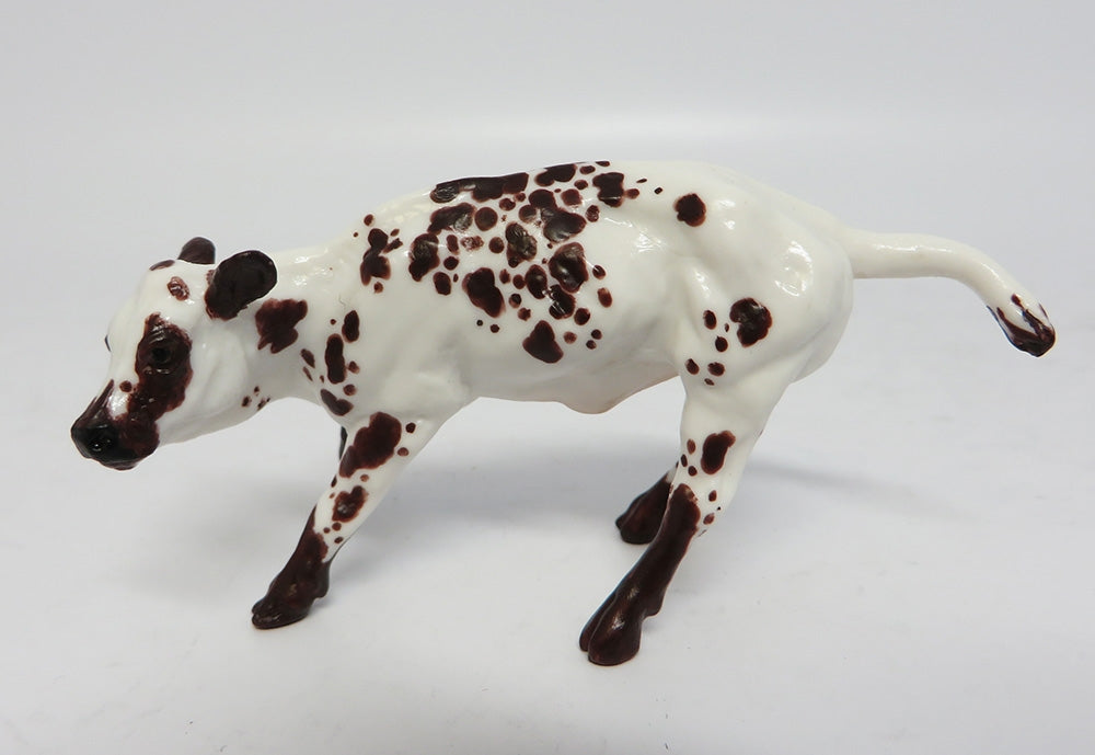 HARVER-OOAK BROWN SPECKLED COW WHS 2017