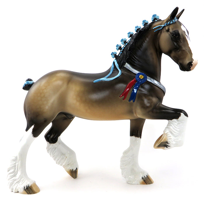 FARLEY - OOAK BUCKSKIN TROTTING DRAFTER - 9/18